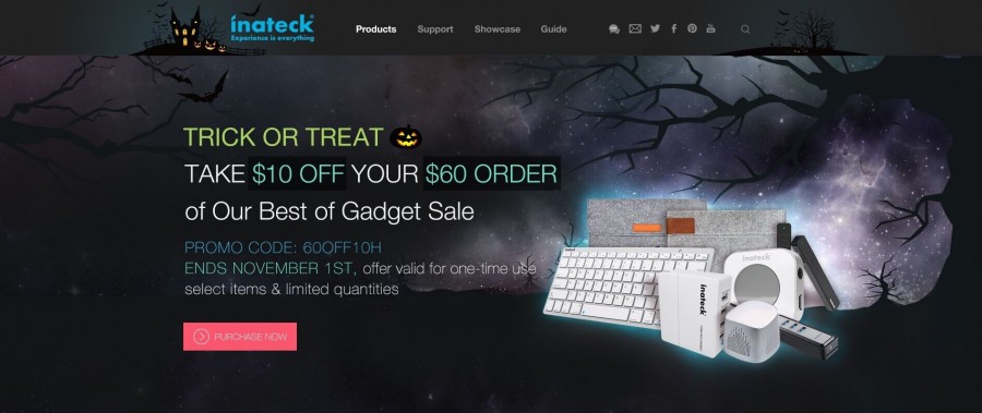 halloween inateck sale