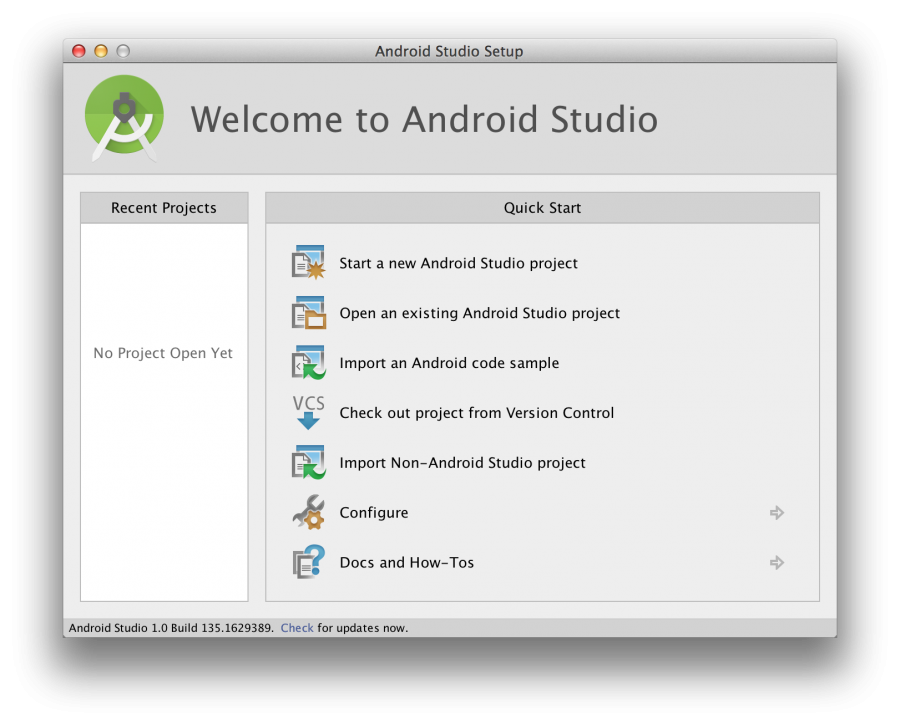 Android Studio 1.0