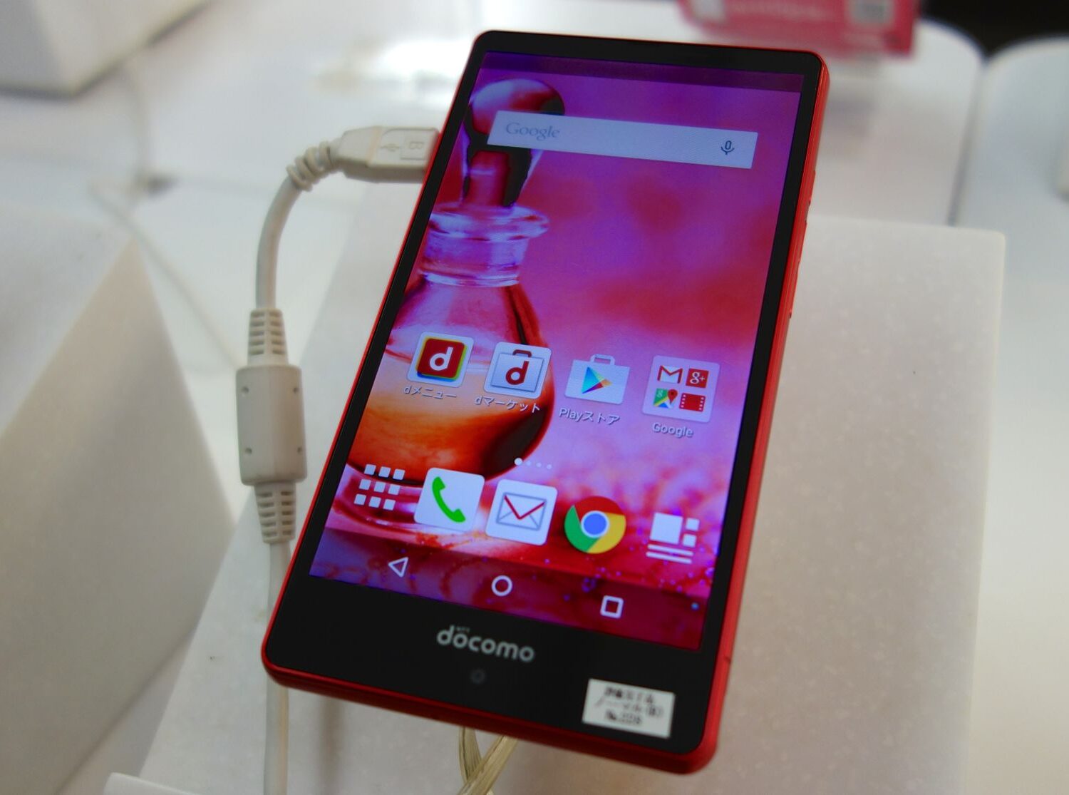 低価格5インチスマホ Aquos Ever Sh 04g 展示機レビュー ガジェットショット