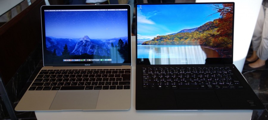 xps 13 vs macbook 12 1