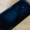 HTC U12+ トランスルーセントブルー背面