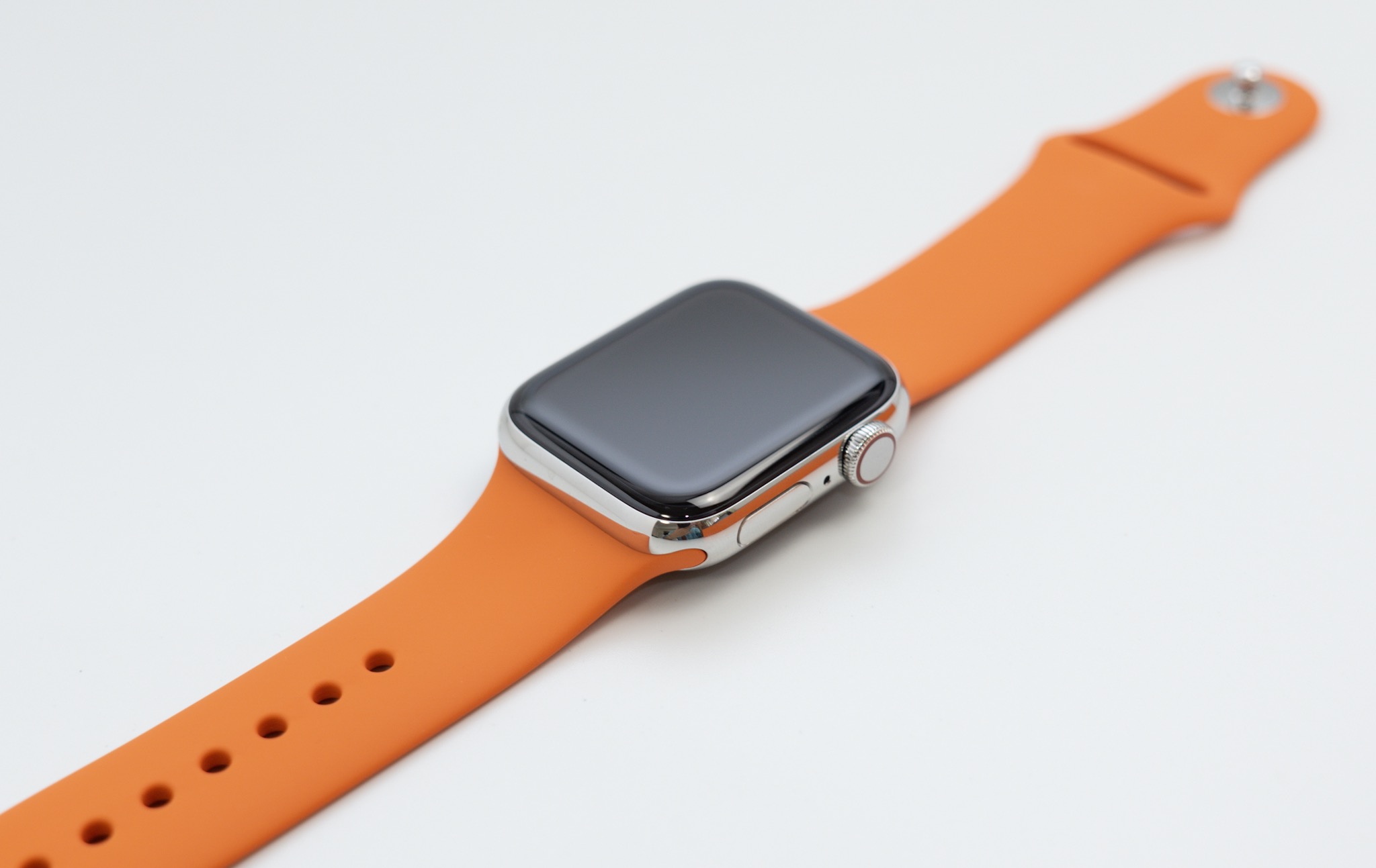 30％割引オレンジ系多様な 新品 Apple Watch hermes series5 バンド オレンジ ラバーベルト レディースオレンジ 系-TIAMER.COM