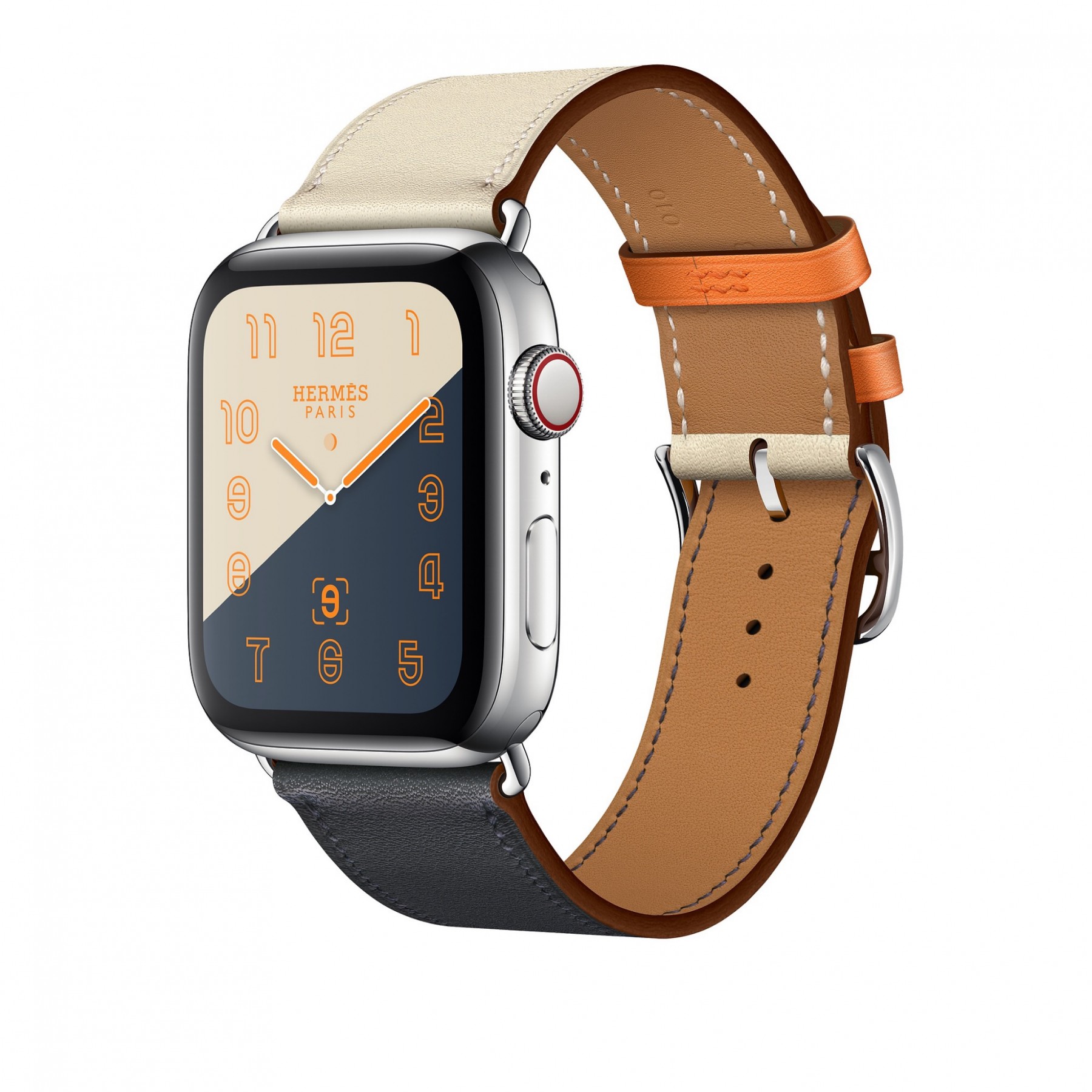 価格たった2,390円、40/44mm両サイズあり。Apple Watch Hermès純正風の3色カラーバンドを本物と比較 | ガジェットショット