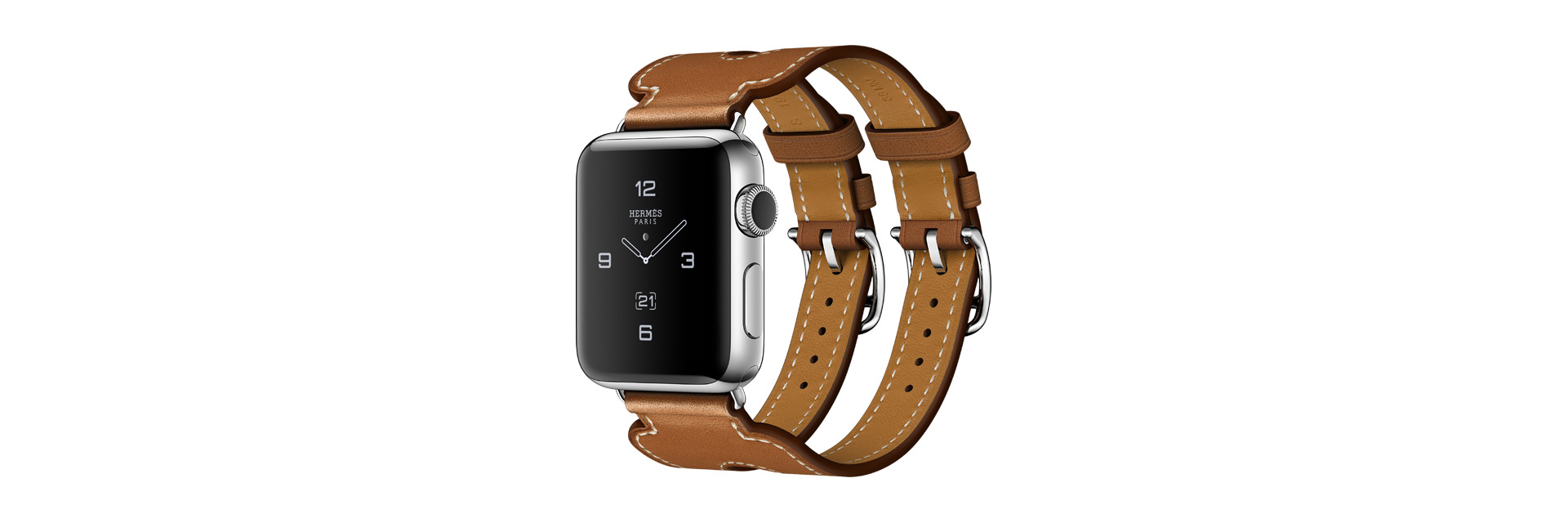 絶版Apple Watch Hermèsバンド「ダブルバックル・カフ」のレプリカを 
