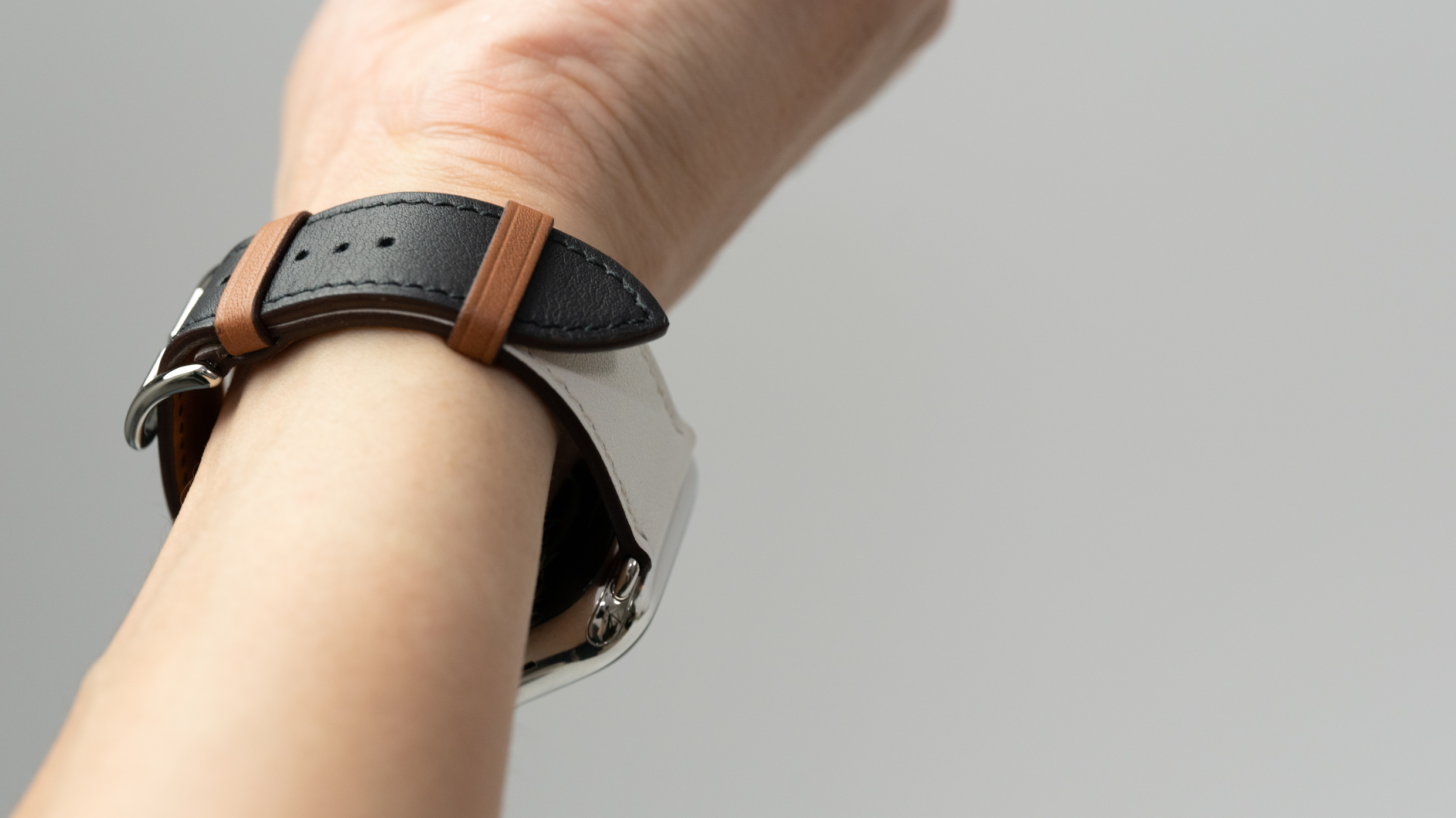 Apple Watch Hermèsの2020年春限定カラー「ヴォー・スウィフト（黒/白 
