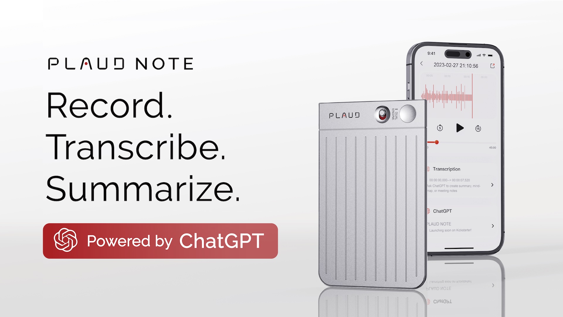 IPhone ChatGPT PLAUD NOTE Iphone chatgpt plaud note